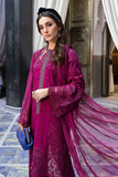 Embriodered cotton unstitched 3pc