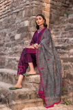 Embroidered cotton luxury unstitched 3pc