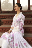 Cotton embroidered unstitched 3pc
