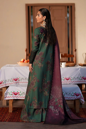 Lawn embroidered unstitched 3pc