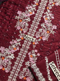 Cotton embroidered summer unstitched 3pc