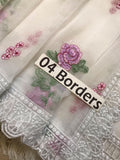 Cotton embroidered unstitched 3pc